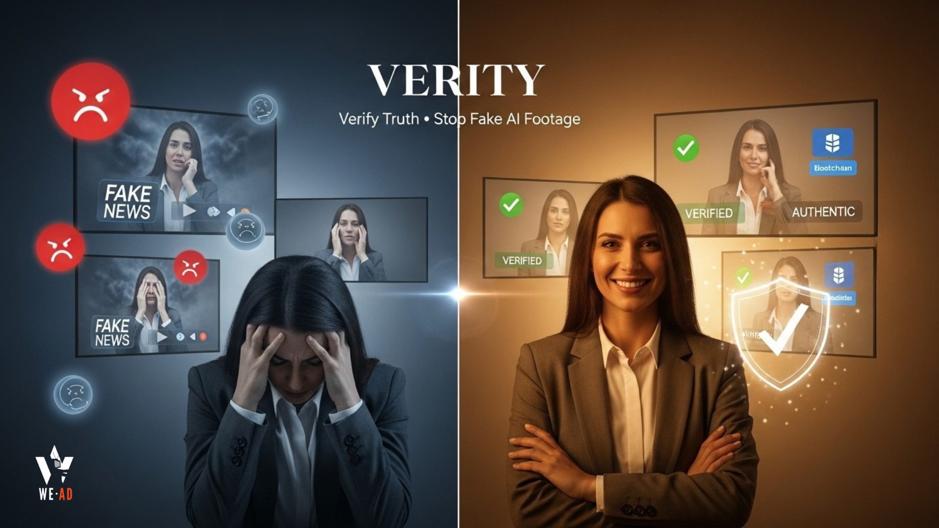 Verity - Stop Fake AI Videos, Verify Truth & Keep Social Media Healthy